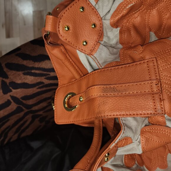 Big Buddha Bag - NWT - Flower Shoulder Handbag - Picture 3 of 7